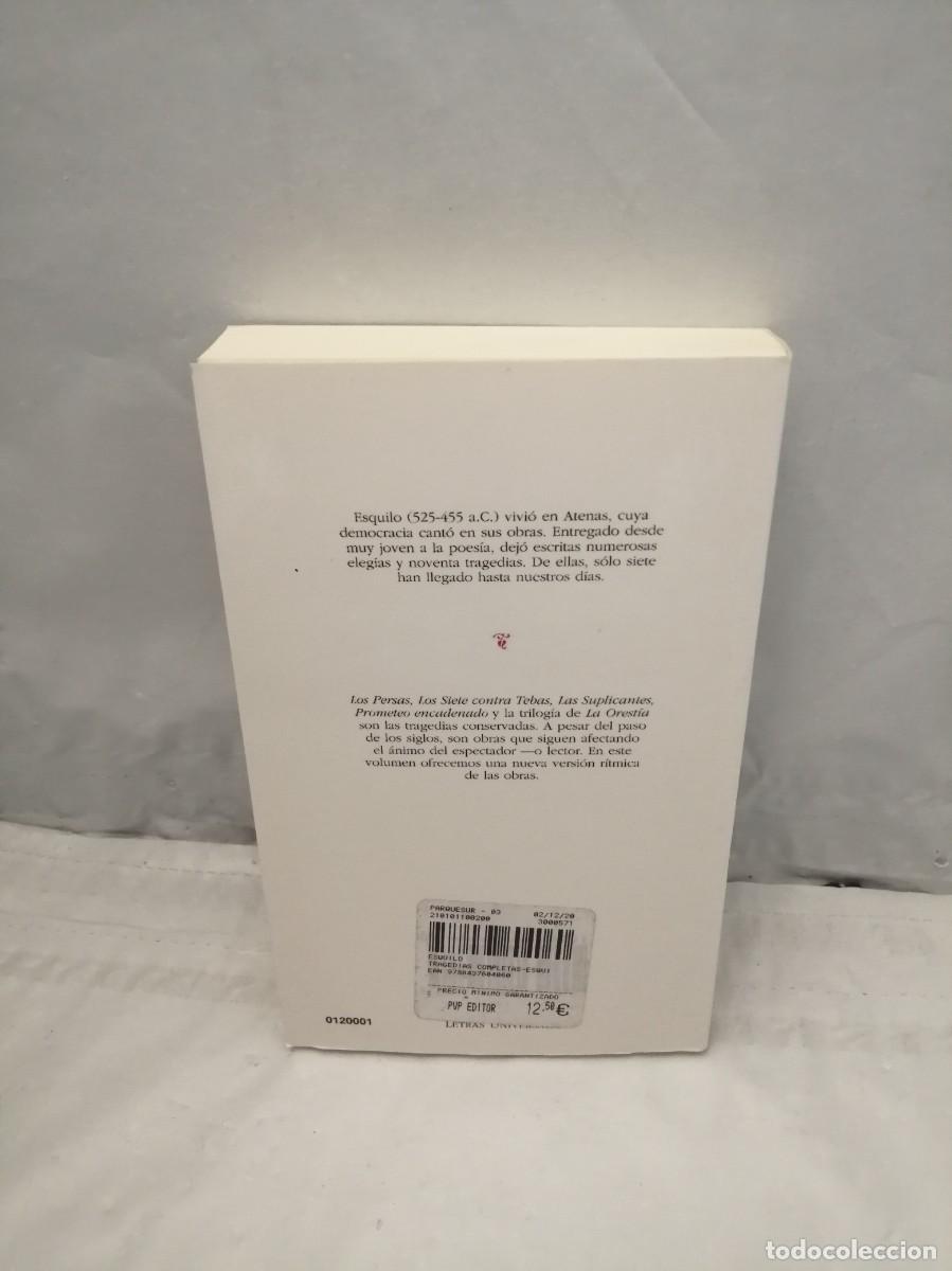 Libros de segunda mano: Tragedias Completas (Edici&oacute;n 2020, Colecci&oacute;n: Letras Universales) - Foto 2