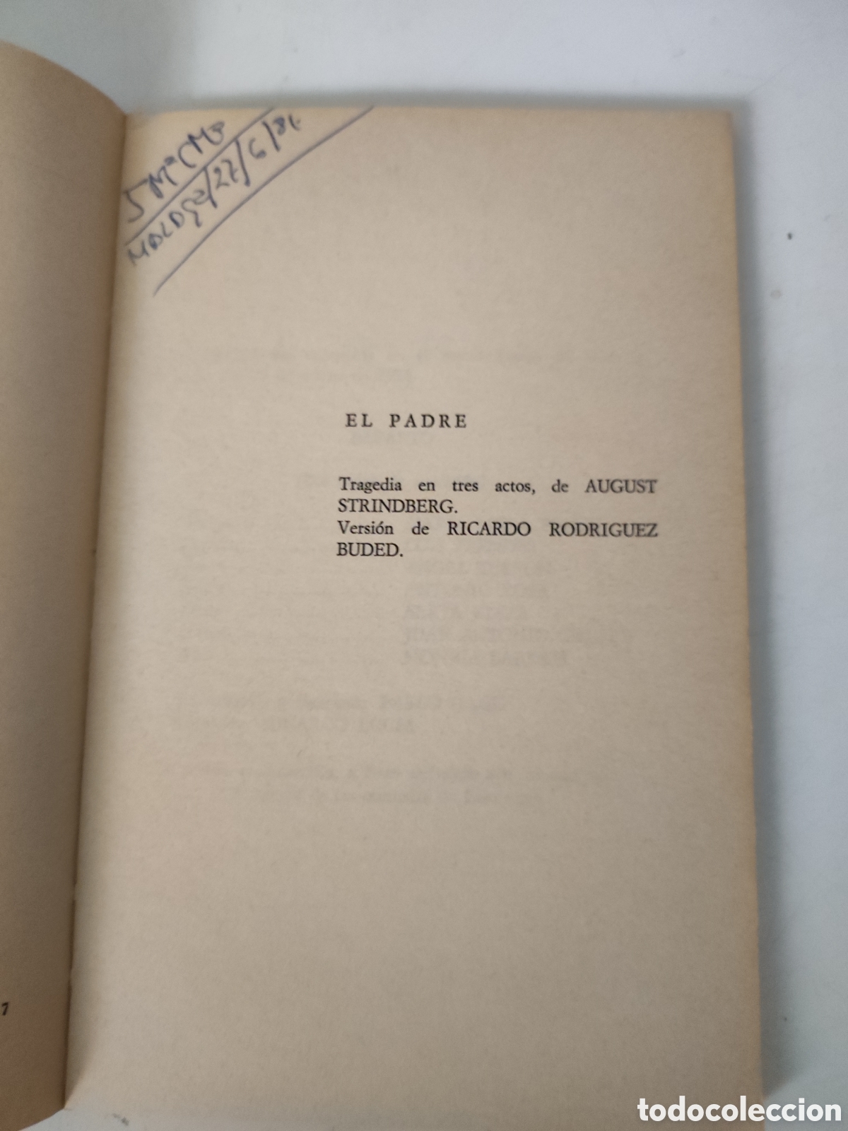 Libros de segunda mano: EL PADRE .- A Strindberg - Foto 3