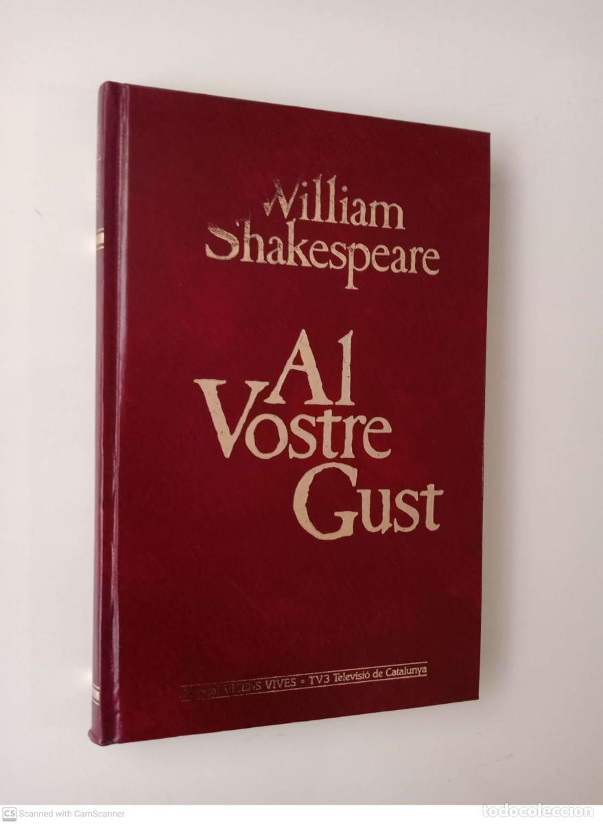 Libros de segunda mano: Al vostre gust [William Shakespeare] - Foto 1