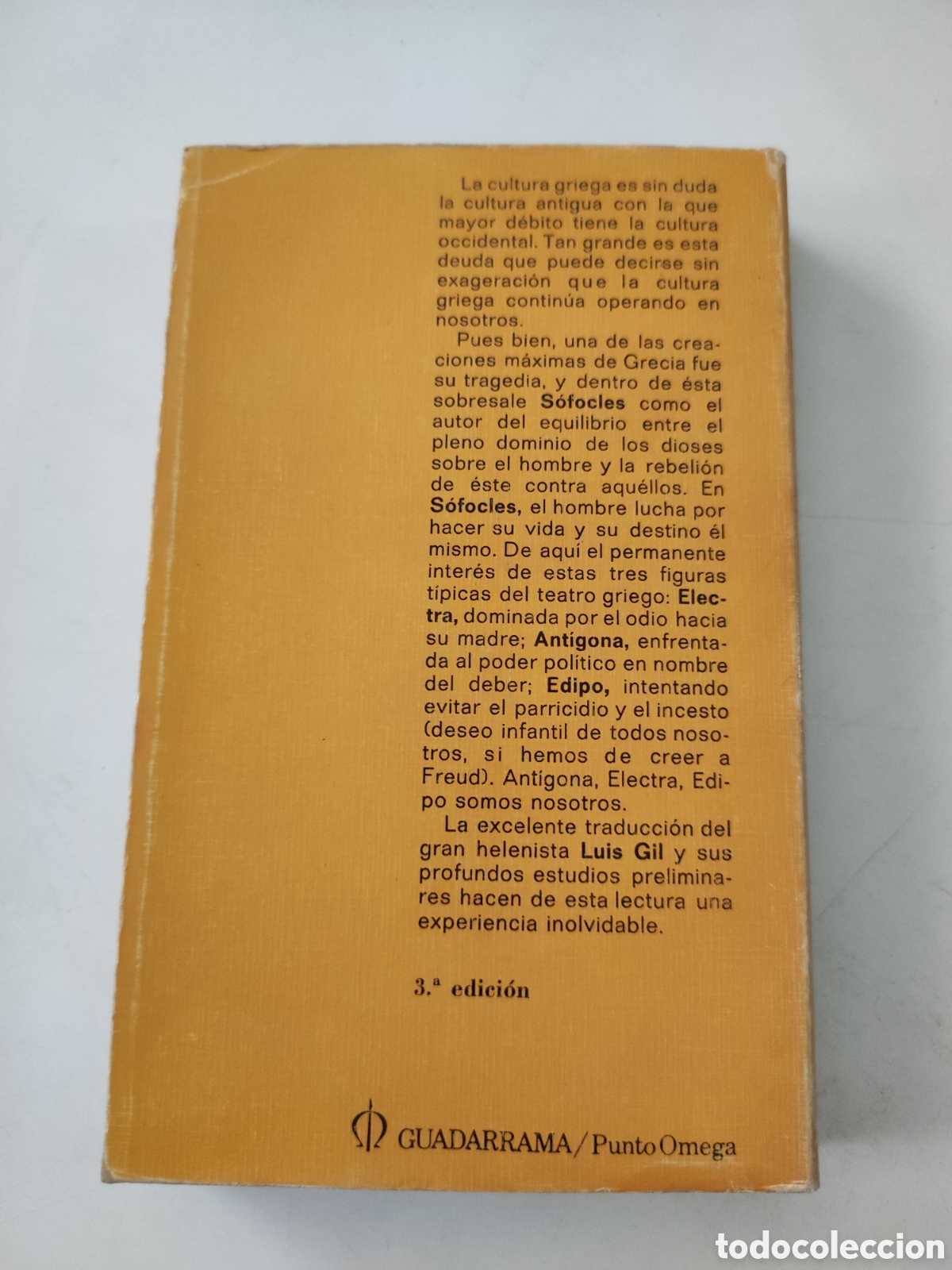 Libros de segunda mano: ANTIGONA - EDIPO REY - ELECTRA.- Sofocles - Foto 2