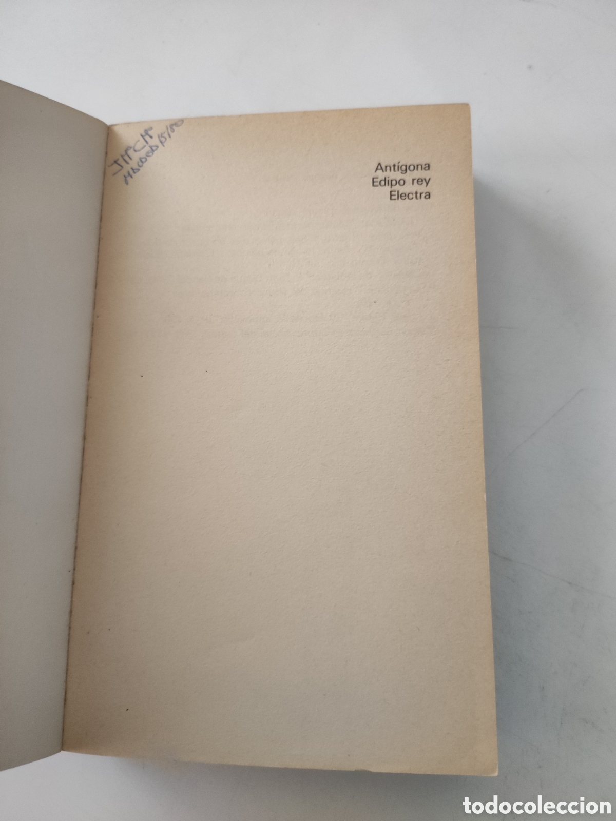 Libros de segunda mano: ANTIGONA - EDIPO REY - ELECTRA.- Sofocles - Foto 3