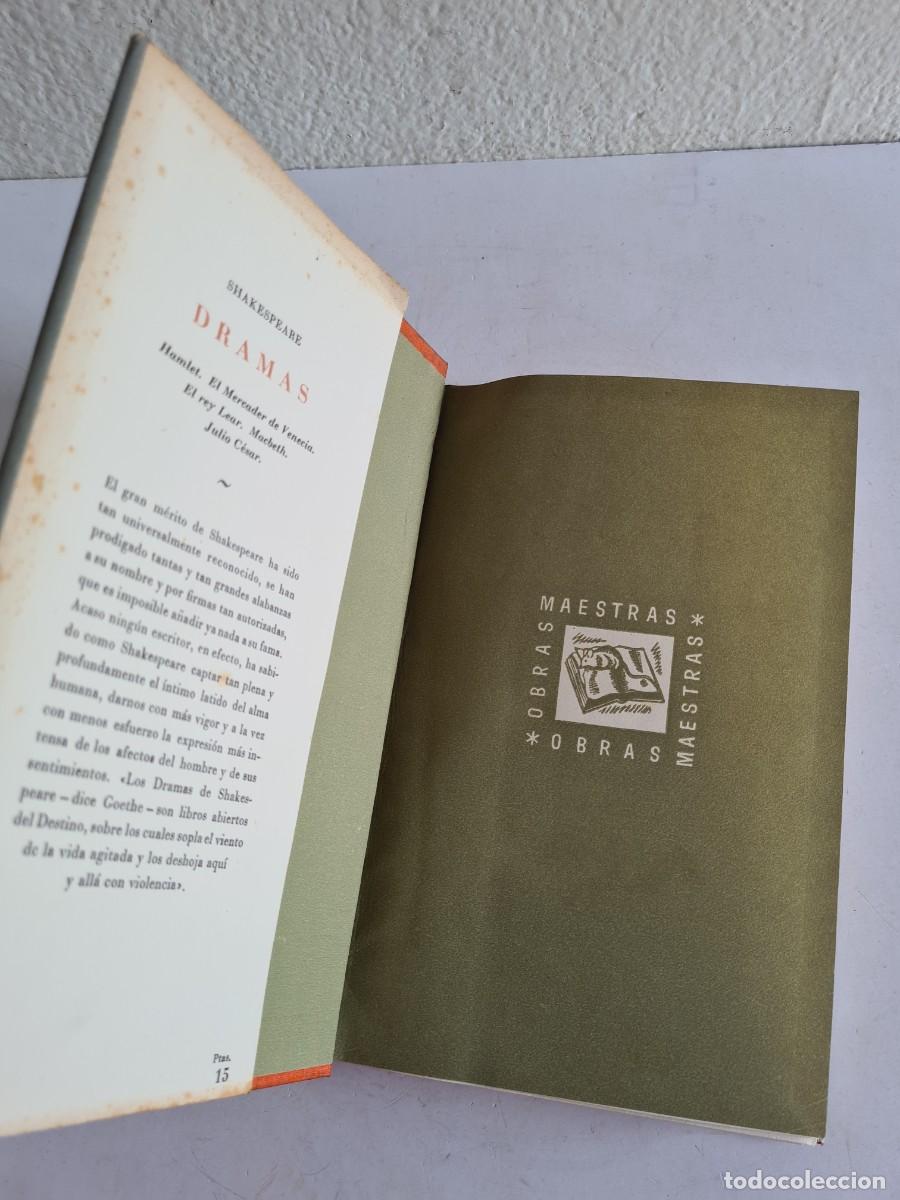 Libros de segunda mano: Dramas - Shakespeare 1944 - Hamlet Macbeth Julio C&eacute;sar Rey Lear... - Foto 6