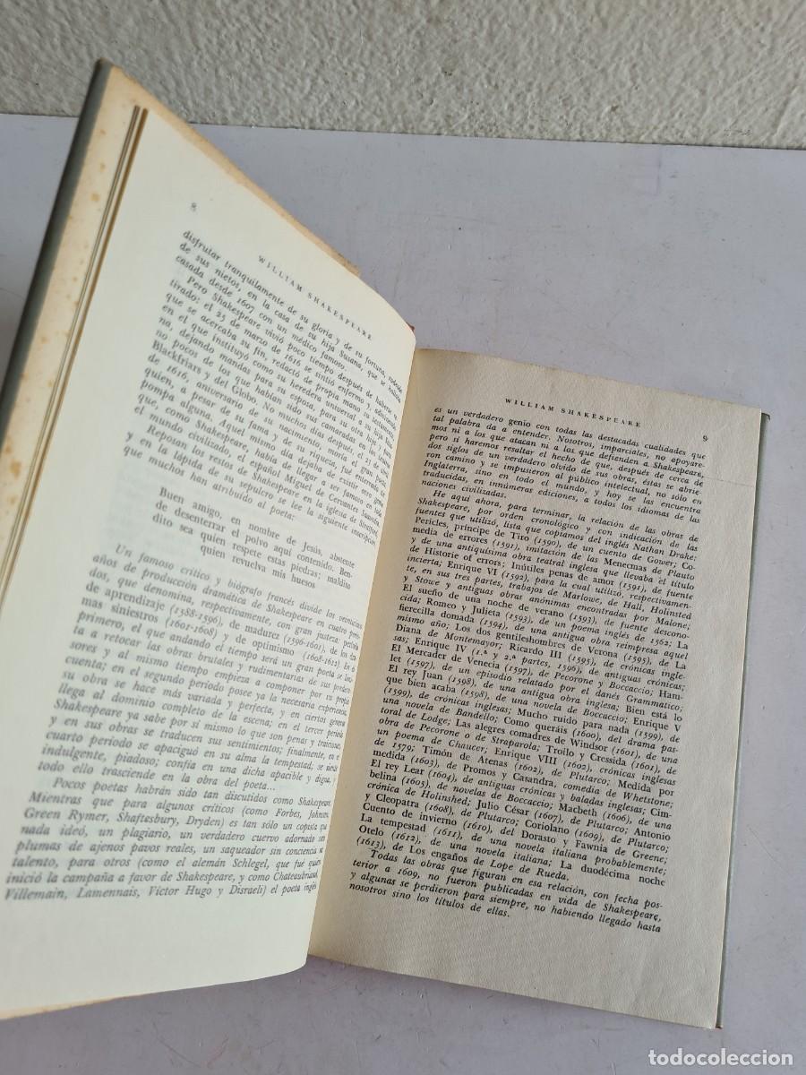 Libros de segunda mano: Dramas - Shakespeare 1944 - Hamlet Macbeth Julio C&eacute;sar Rey Lear... - Foto 10