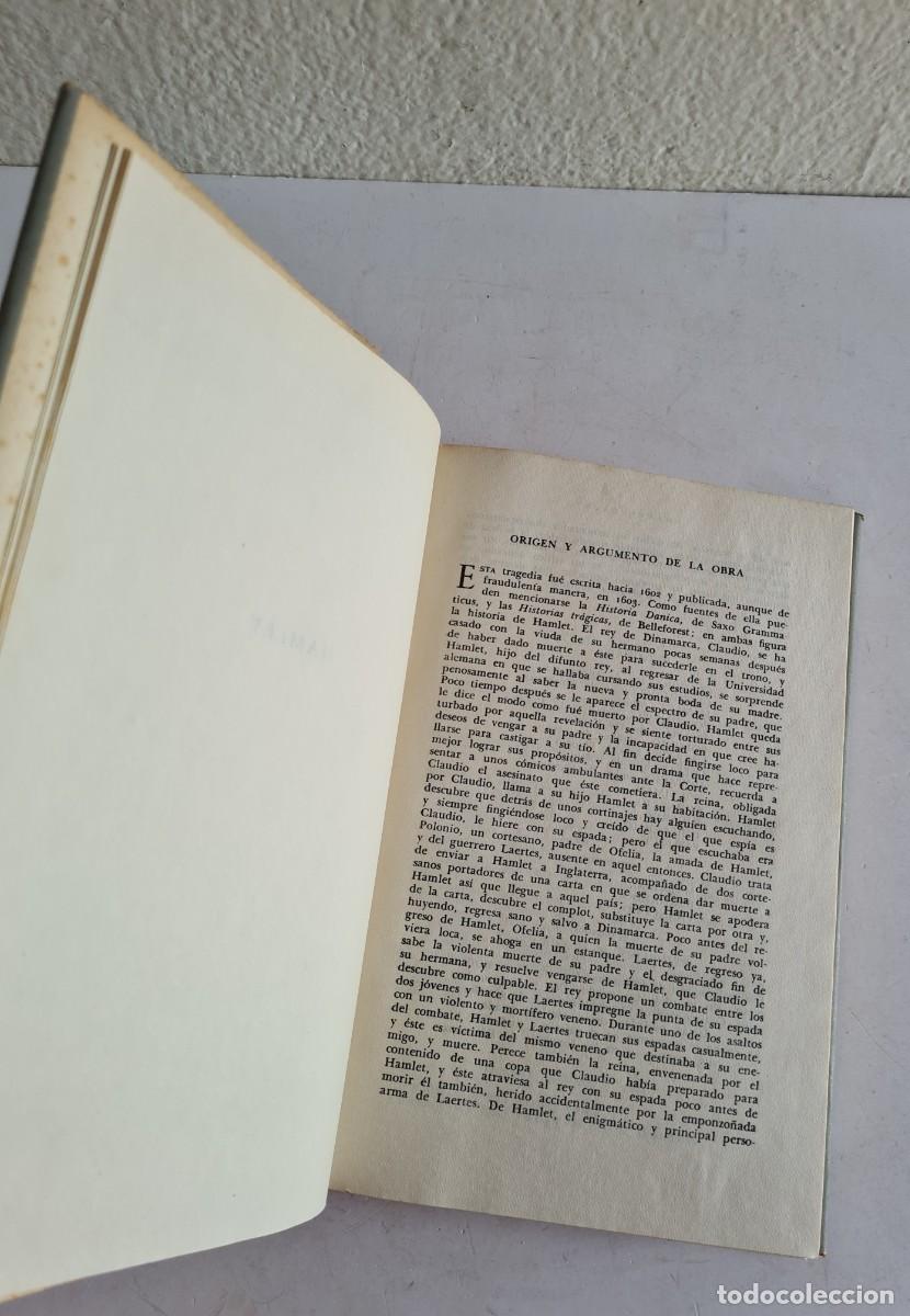 Libros de segunda mano: Dramas - Shakespeare 1944 - Hamlet Macbeth Julio C&eacute;sar Rey Lear... - Foto 12