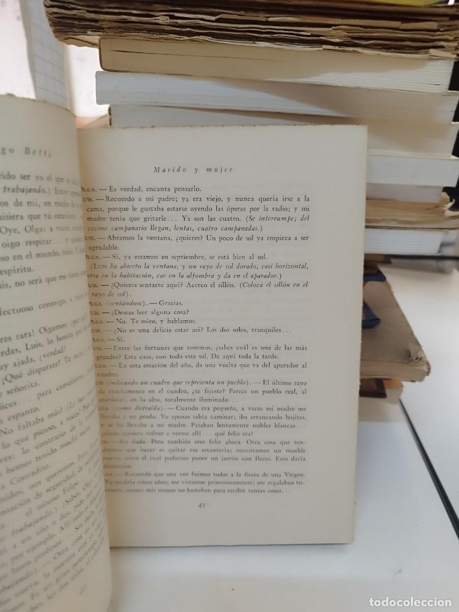 Libros de segunda mano: Teatro - Ugo Betti ...... - Foto 2