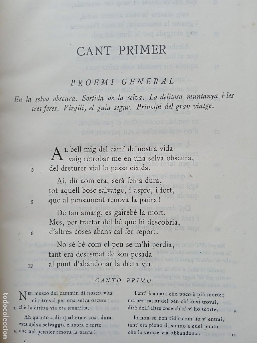 Libros de segunda mano: La divina comedia catal&aacute;n 1955 - Foto 4