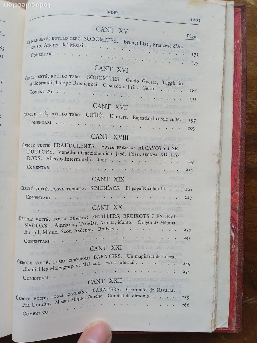 Libros de segunda mano: La divina comedia catal&aacute;n 1955 - Foto 7