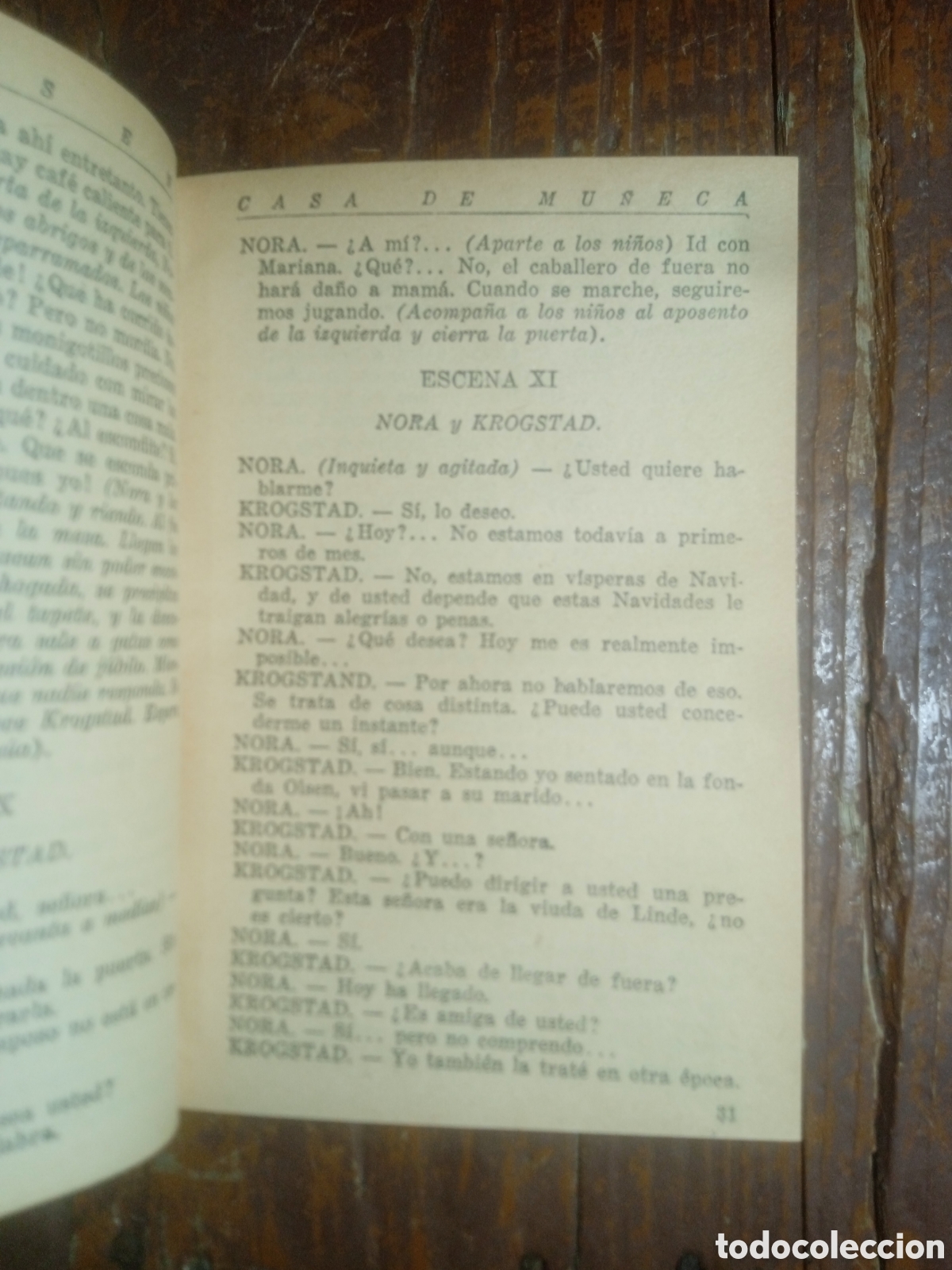 Libros de segunda mano: Casa de mu&ntilde;eca de E.Ibsen Editorial Tor 1949 - Foto 2