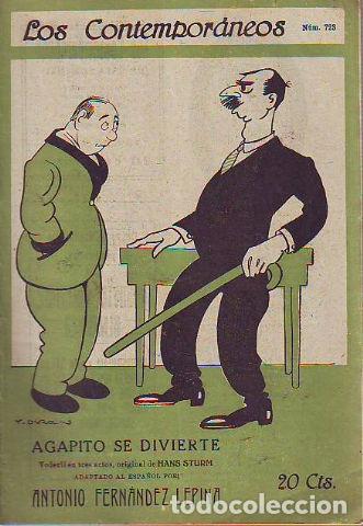 Libros de segunda mano: AGAPITO SE DIVIERTE. - FERNANDEZ LEPINA Antonio.