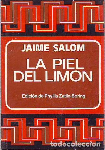 Libros de segunda mano: LA PIEL DEL LIMON. - SALOM Jaime. - Foto 1