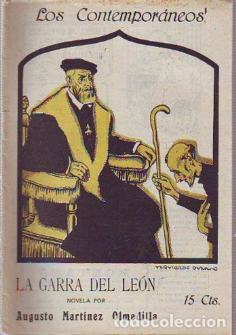 Livres d'occasion: LA GARRA DEL LEON. - MARTINEZ OLMEDILLA Augusto.