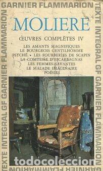 Libros de segunda mano: CEUVRES COMPLETES IV. - MOLIERE - Foto 1
