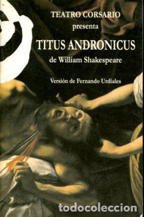 Libros de segunda mano: TITUS ANDRONICUS. - SHAKESPEARE William. - Foto 1