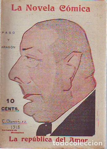 Libri di seconda mano: LA REPUBLICA DEL AMOR. - PASO Y ARAGON Antonio.