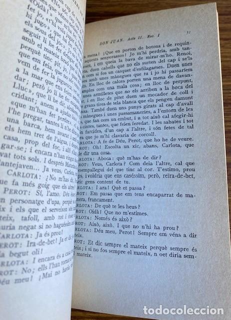 Libros de segunda mano: DON JUAN O EL CONVIDAT DE PEDRA - MOLI&Egrave;RE - ELS TEXTOS DEL CENTRE DRAM&Agrave;TIC 2 - Foto 3