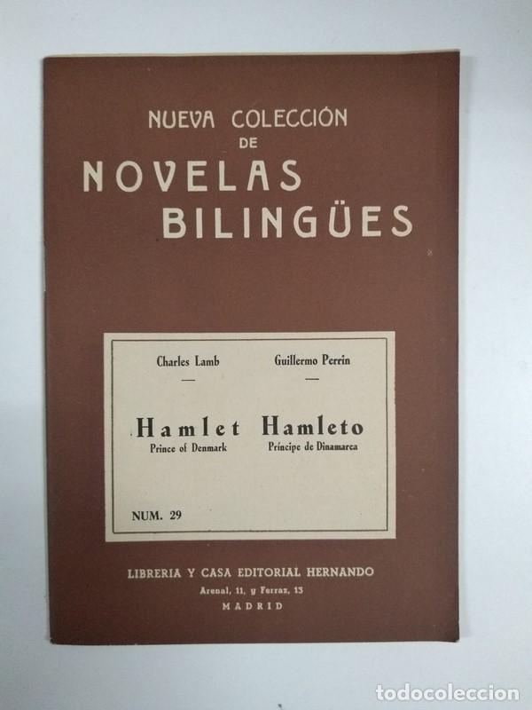 Libros de segunda mano: Hamlet. Hamleto - Charles Lamb. Guillermo Perrin - Foto 1