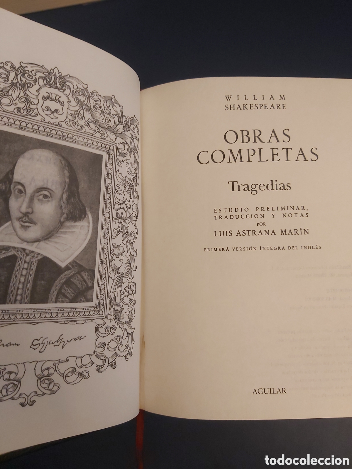 Libros de segunda mano: SHAKESPEARE OBRAS COMPLETAS I AGUILAR 2003 - Foto 4