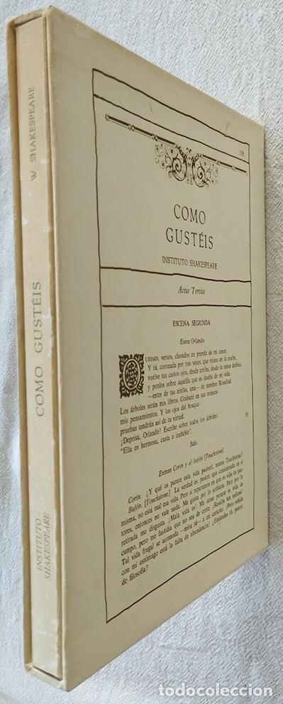 Libros de segunda mano: Como gust&eacute;is. - SHAKESPEARE, William.- - Foto 1