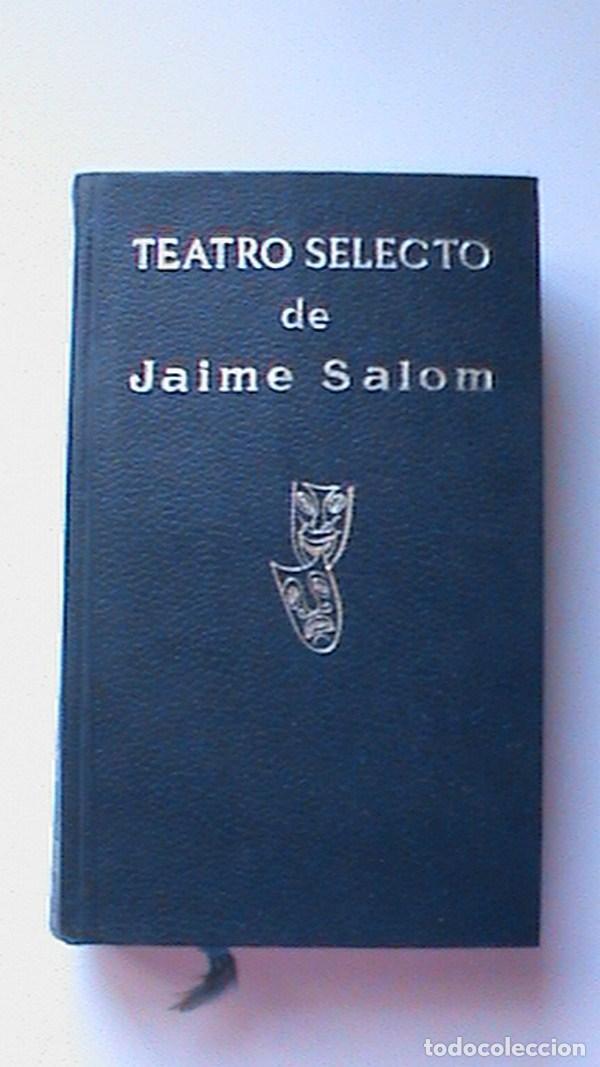 Libros de segunda mano: Teatro selecto - Jaime Salom - Foto 1