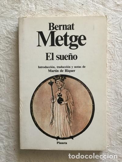 Libros de segunda mano: El sue&ntilde;o - Bernat Metge - Foto 1