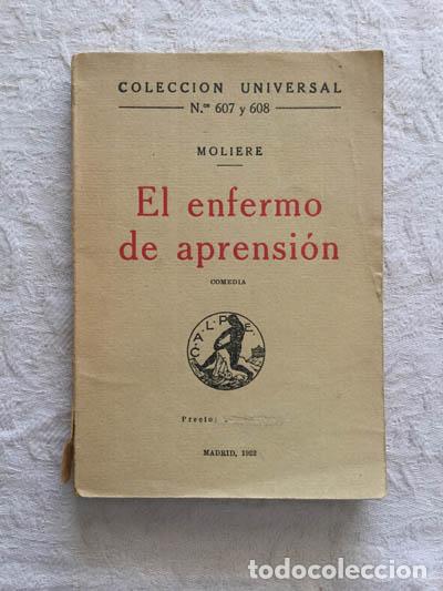 Libros de segunda mano: El enfermo de aprensi&oacute;n - Moliere - Foto 1