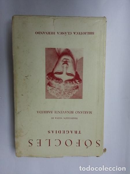 Libros de segunda mano: Tragedias - Sofocles - Foto 1