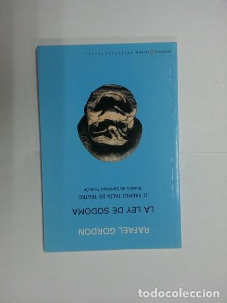 Libros de segunda mano: La ley de sodoma - Rafael Gordon - Foto 1