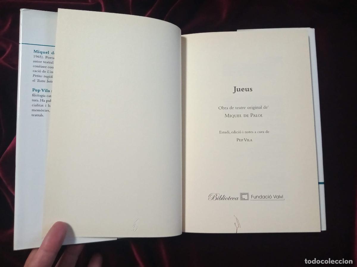 Libros de segunda mano: JUEUS. Miquel de Palol. CCG 2005 - Foto 4