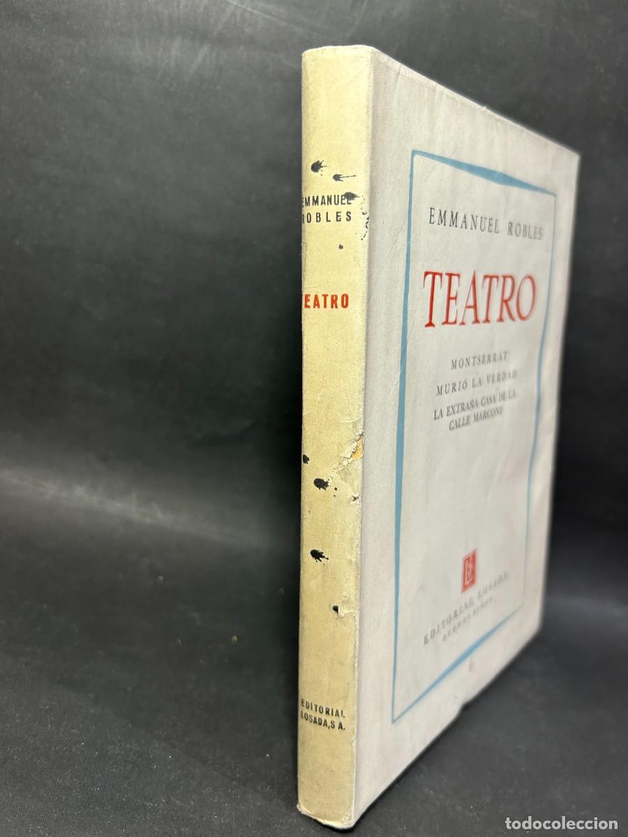 Libros de segunda mano: EMMANUEL ROBLES - TEATRO - 1954 - Foto 2