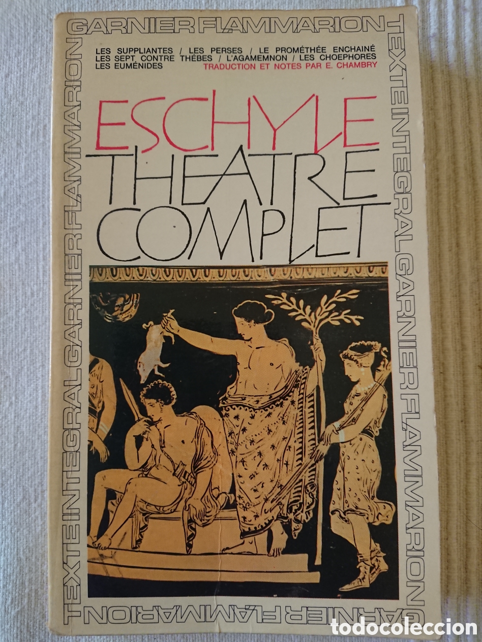 Libros de segunda mano: Theatre Complet - Eschyle - Foto 1