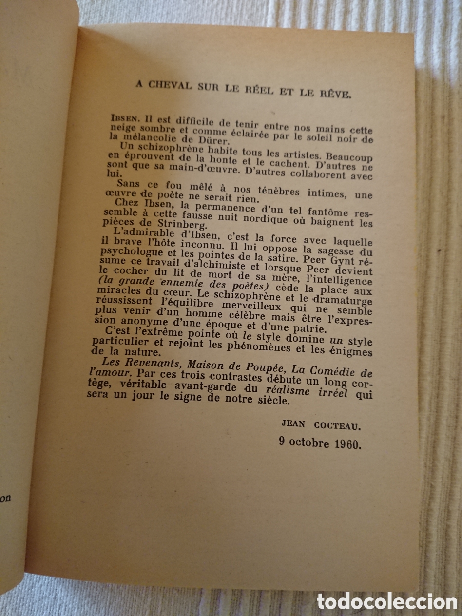 Libros de segunda mano: Henrik Ibsen - maison de poup&eacute;e - Foto 6