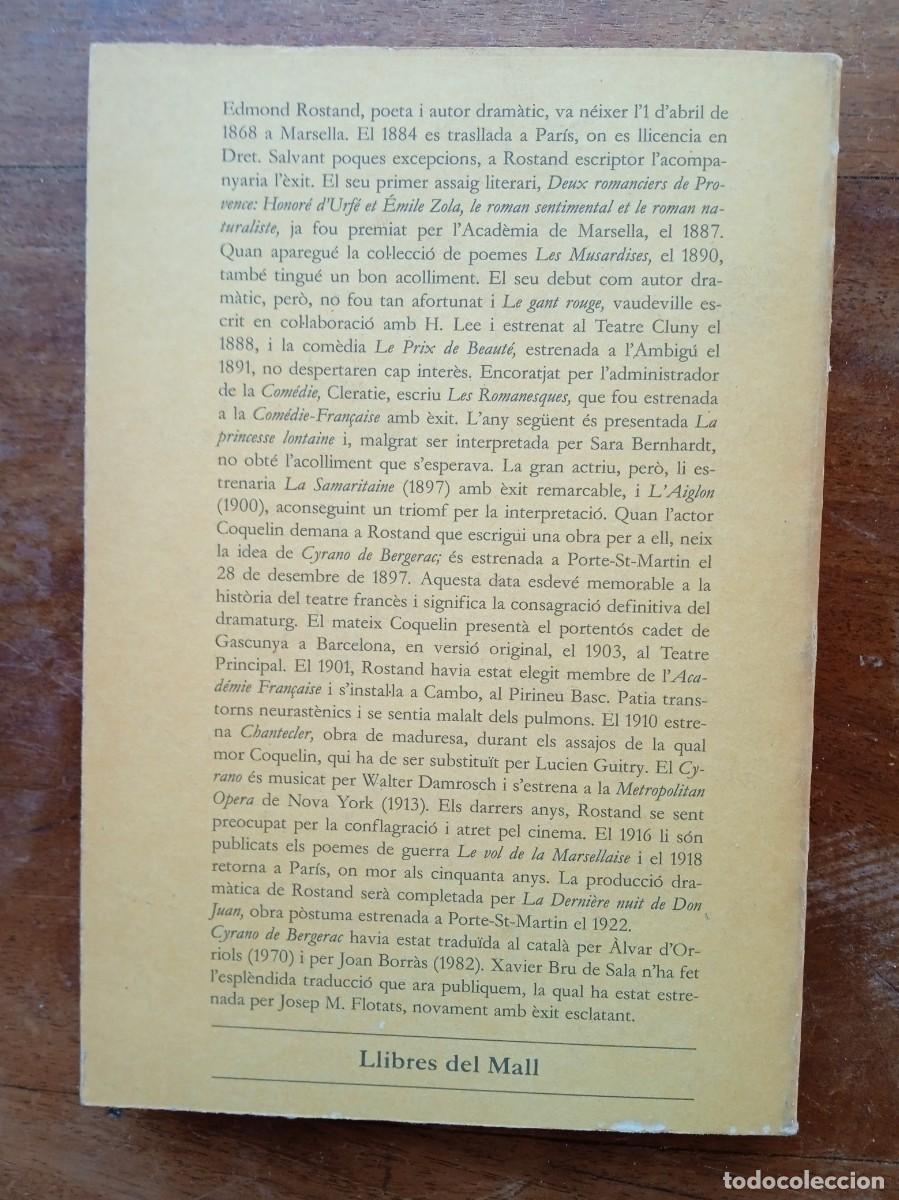 Libros de segunda mano: Cyrano de Bergerac dEdmond Rostand catal&aacute;n - Foto 7