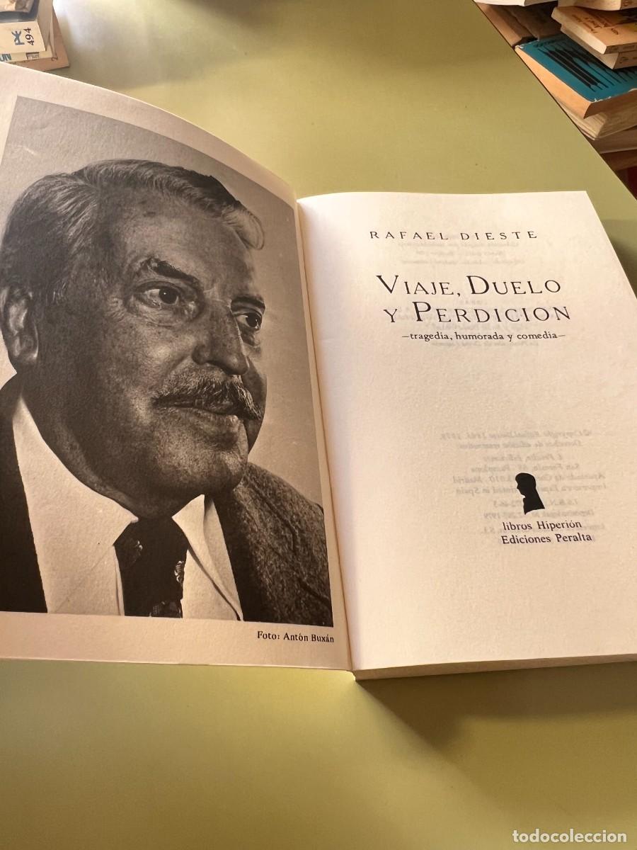 Libros de segunda mano: Viaje, Duelo y Perdici&oacute;n (Rafael Dieste) Ediciones Peralta - Foto 2