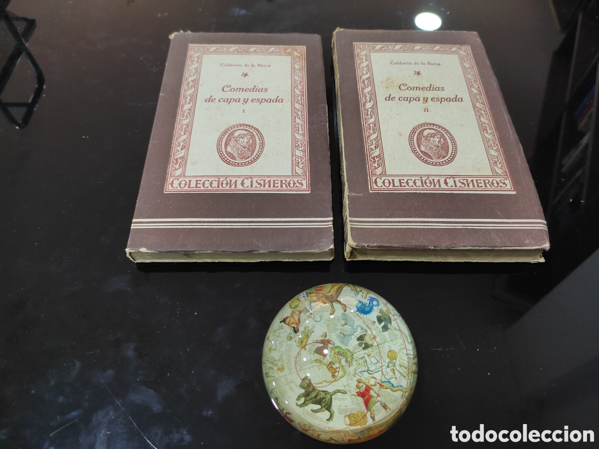 Libros de segunda mano: Comedias de capa y espada. 2 tomos. Calder&oacute;n de la Barca - Foto 1