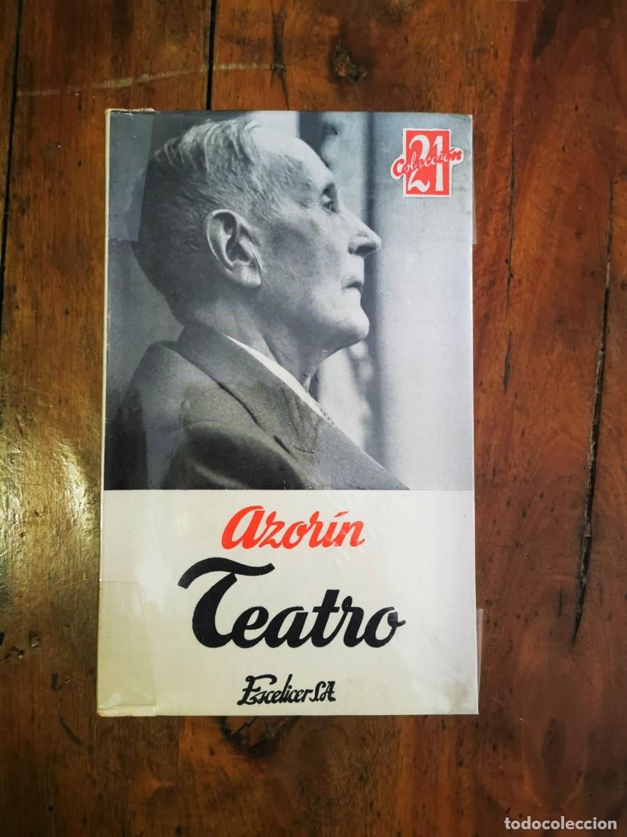 Libros de segunda mano: AZOR&Iacute;N. Teatro: Brandy, mucho brandy; comedia del arte; Lo invisible; La guerrilla - Foto 1