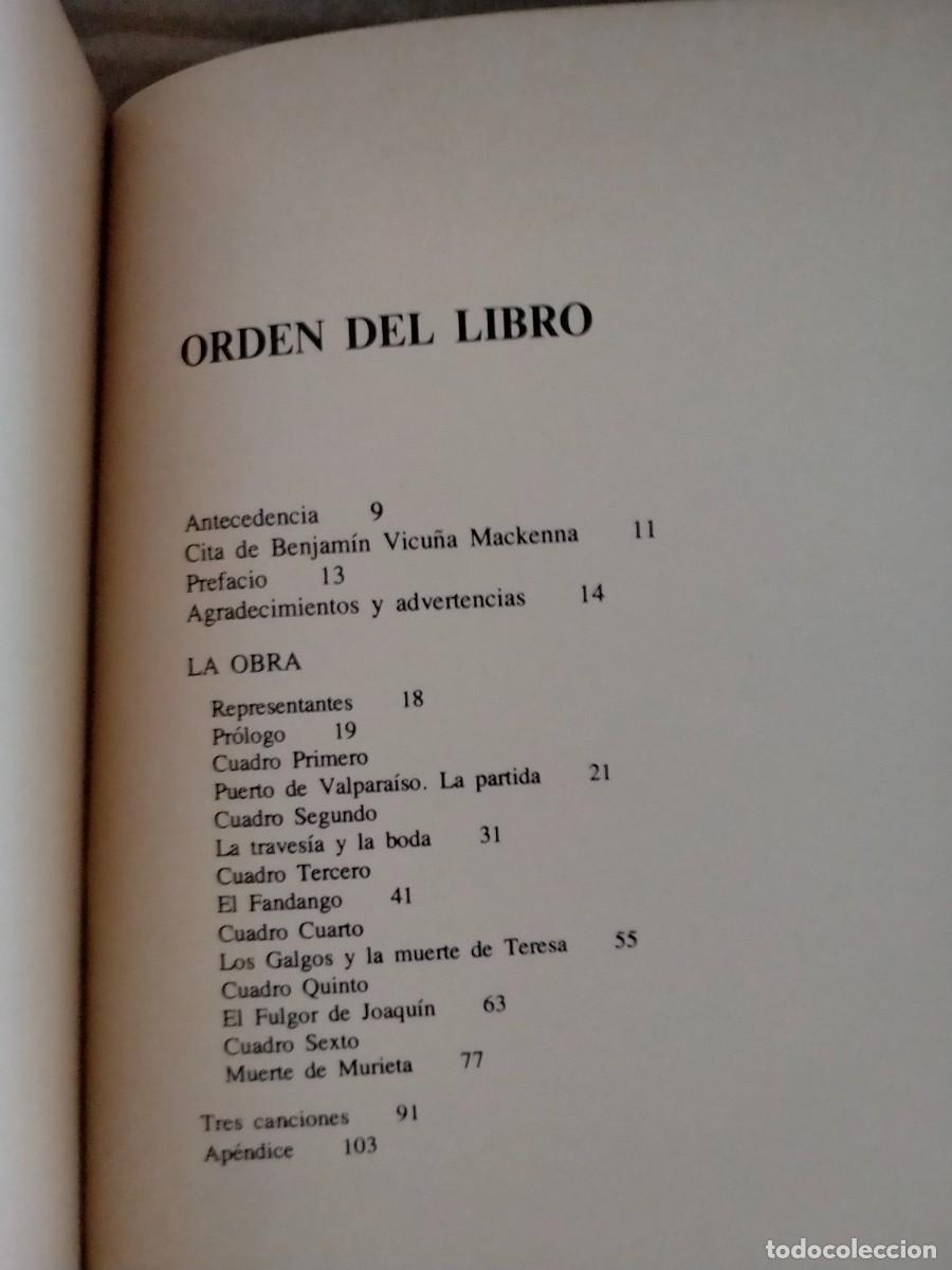 Libros de segunda mano: NERUDA. FULGOR Y MUERTE DE JOAQU&Iacute;N MURIETA .LOSADA - Foto 5