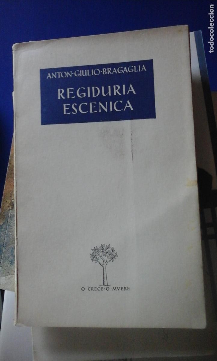 Libros de segunda mano: REGIDURA ESC&Eacute;NICA (Madrid, 1952) - Anton-Giulio Bragaglia