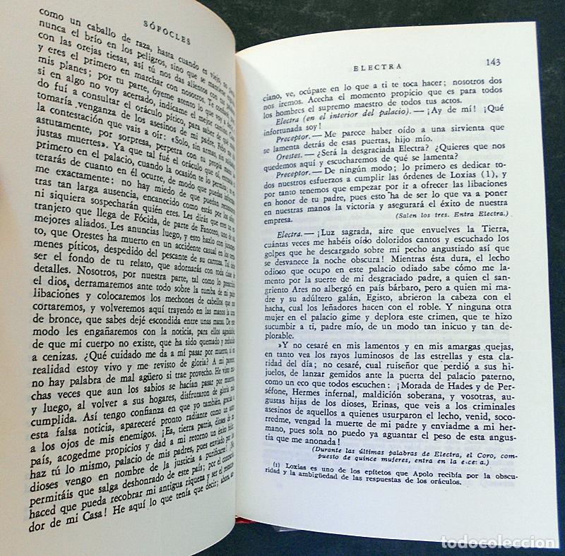 Libros de segunda mano: Dramas y tragedias - S&oacute;focles - Iberia (1969) - Foto 4