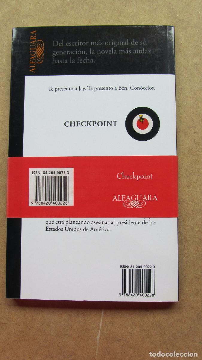 Libros de segunda mano: Checkpoint Nicholson Baker - Foto 2