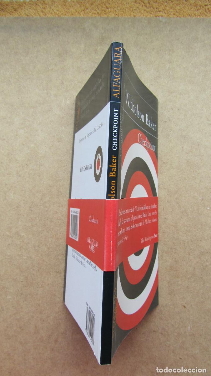 Libros de segunda mano: Checkpoint Nicholson Baker - Foto 3