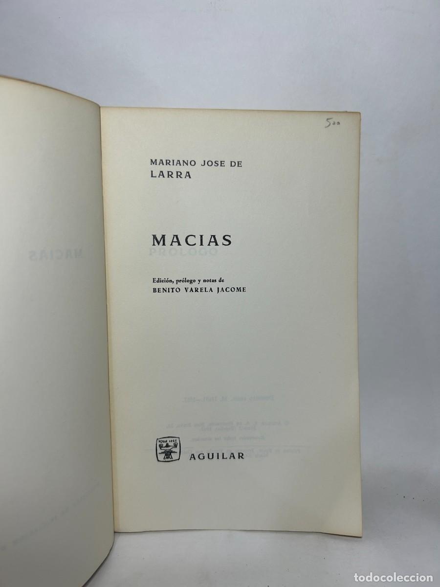 Libros de segunda mano: LARRA - MACIAS - 1967 - Foto 3