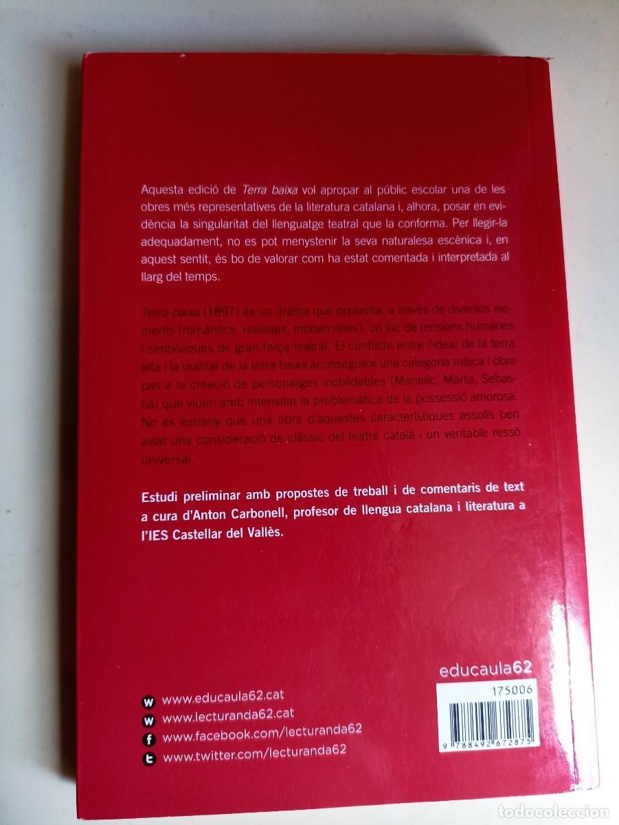 Libros de segunda mano: Terra Baixa de &Agrave;ngel Gimer&agrave; - Foto 2
