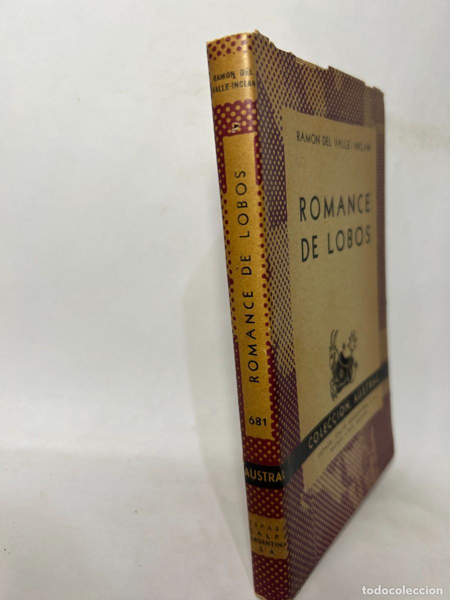 Libros de segunda mano: RAMON DEL VALLE-INCLAN - ROMANCE DE LOBOS - 1947 - Foto 2