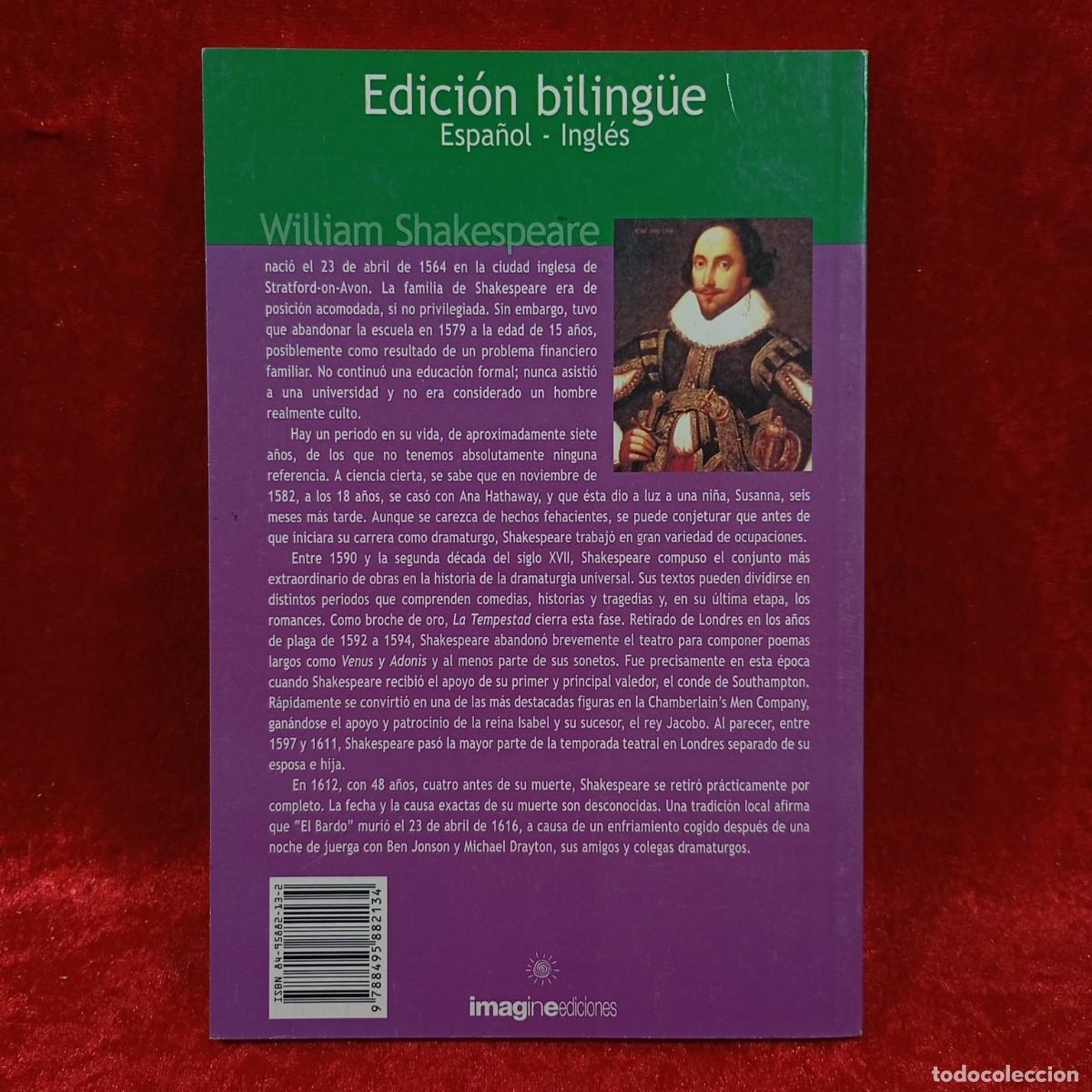 Libros de segunda mano: WILLIAM SHAKESPEARE - CORIOLANO - EDICI&Oacute;N BILING&Uuml;E - IMAGINE PRESS EDICIONES - 2002 / 154 - Foto 2