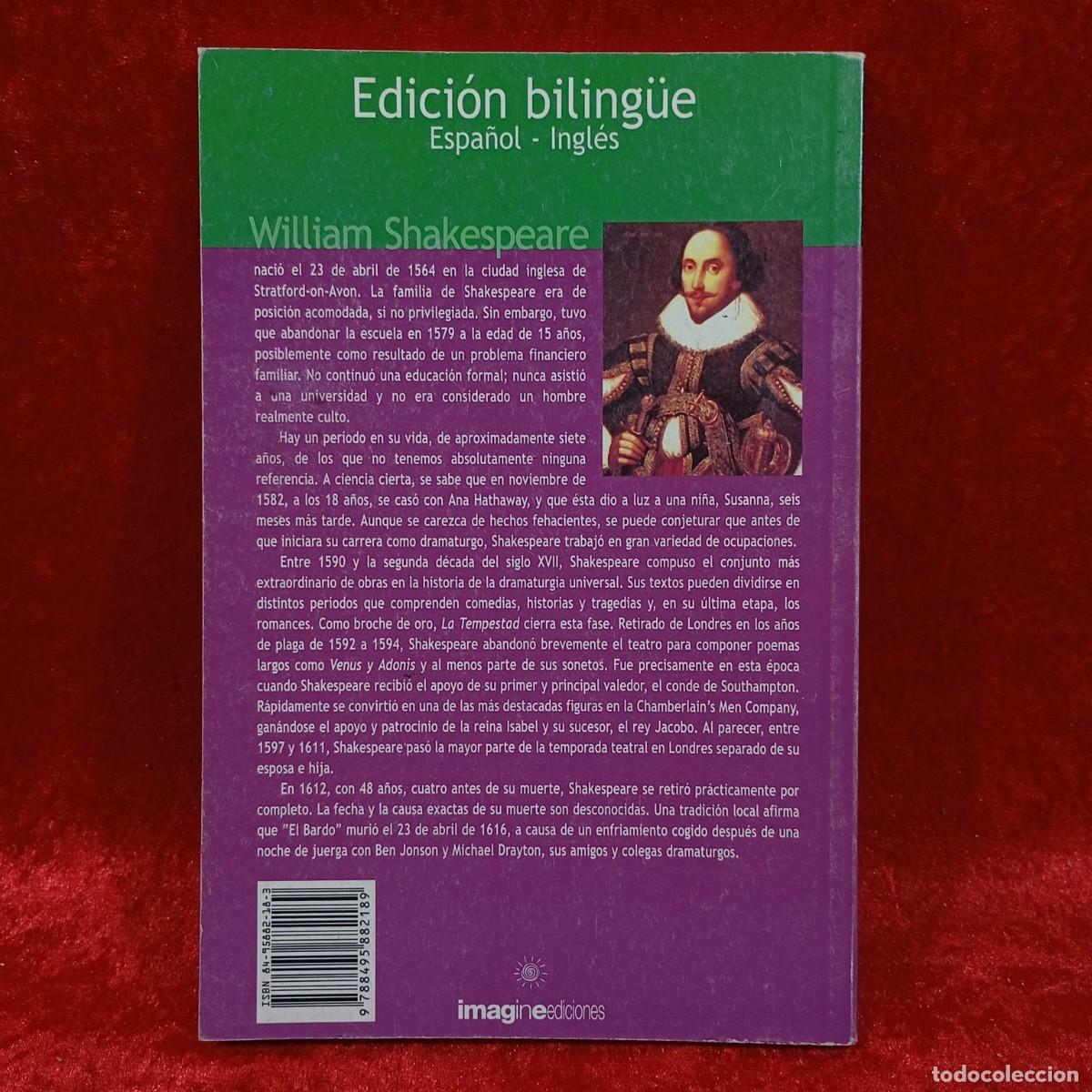 Libros de segunda mano: WILLIAM SHAKESPEARE - JULIO CESAR - EDICI&Oacute;N BILING&Uuml;E - IMAGINE PRESS EDICIONES - 2002 / 162 - Foto 2