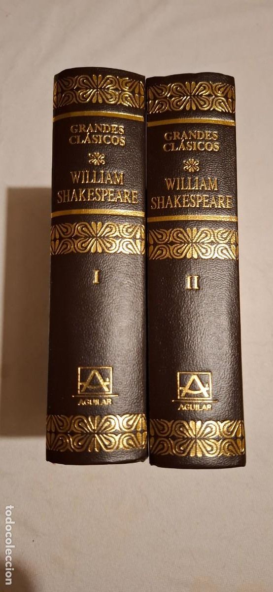 Libros de segunda mano: SHAKESPEARE: OBRAS COMPLETAS (Aguilar, 2 tomos) - Foto 1