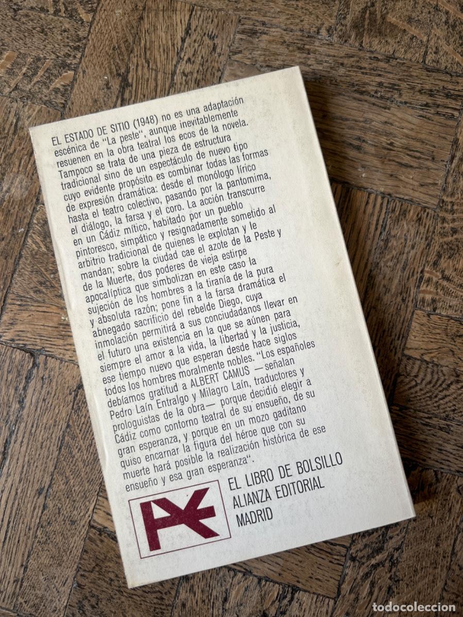 Libros de segunda mano: El estado de sitio - Albert Camus - Foto 4