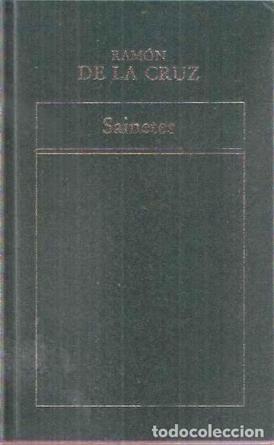 Libros de segunda mano: Sainetes - Ram&oacute;n de la Cruz - Foto 1