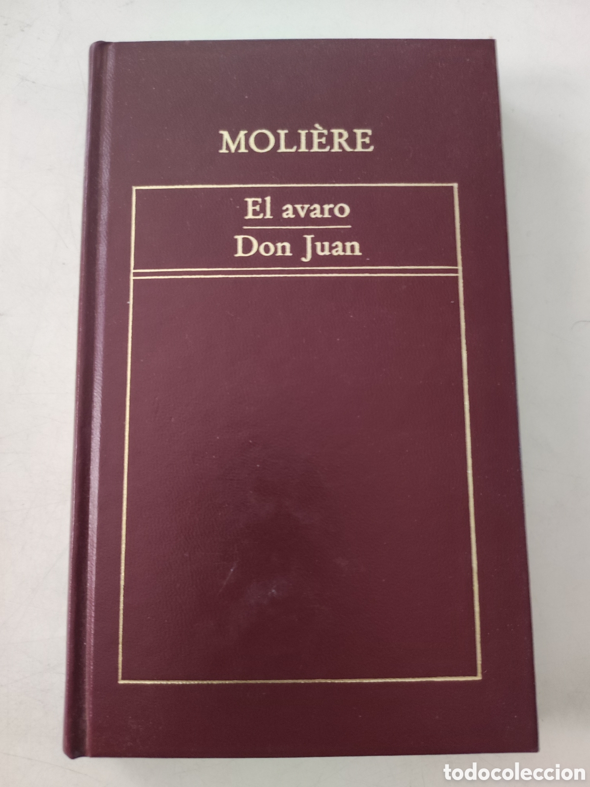 Libros de segunda mano: EL AVARO- DON JUAN .- MOLIERE - Foto 1
