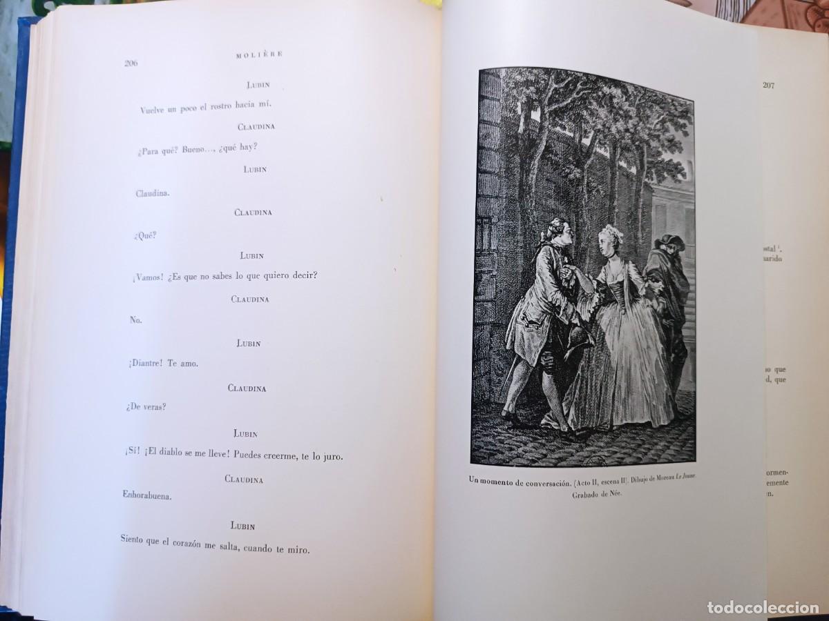 Libros de segunda mano: Selecci&oacute;n de obras de Moli&eacute;re, Montaner y simon - Foto 6
